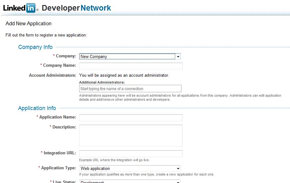 LinkedIn APIs Terms of Use